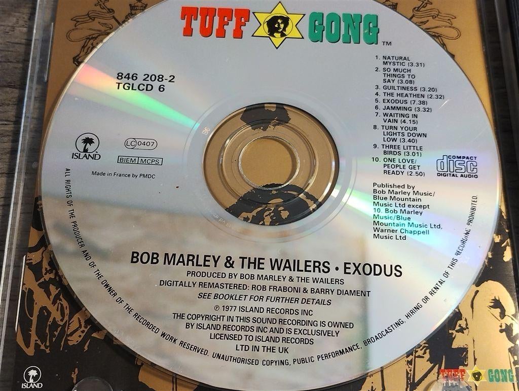 Bob Marley & The Wailers - Exodus, Ophalen of Verzenden, Gebruikt