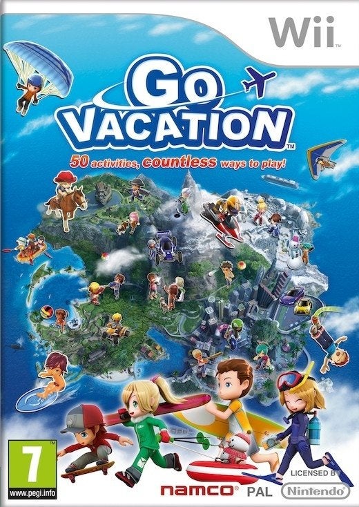 Go Vacation Wii €17,99 | GameshopX nl, Spelcomputers en Games, Ophalen of Verzenden, Zo goed als nieuw, Sport, 3 spelers of meer