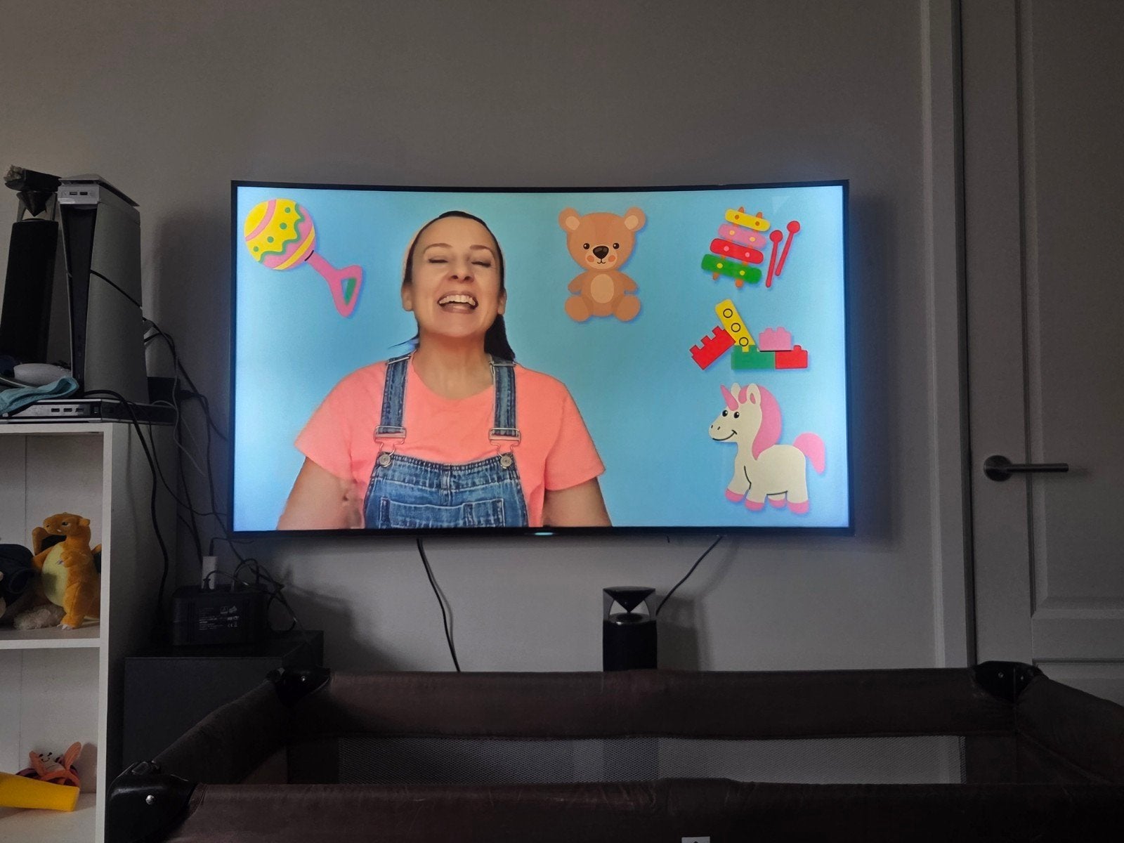 Samsung 55 inch Curved Smart TV, Audio, Tv en Foto, Televisies, Ophalen, Gebruikt, Samsung, 100 cm of meer