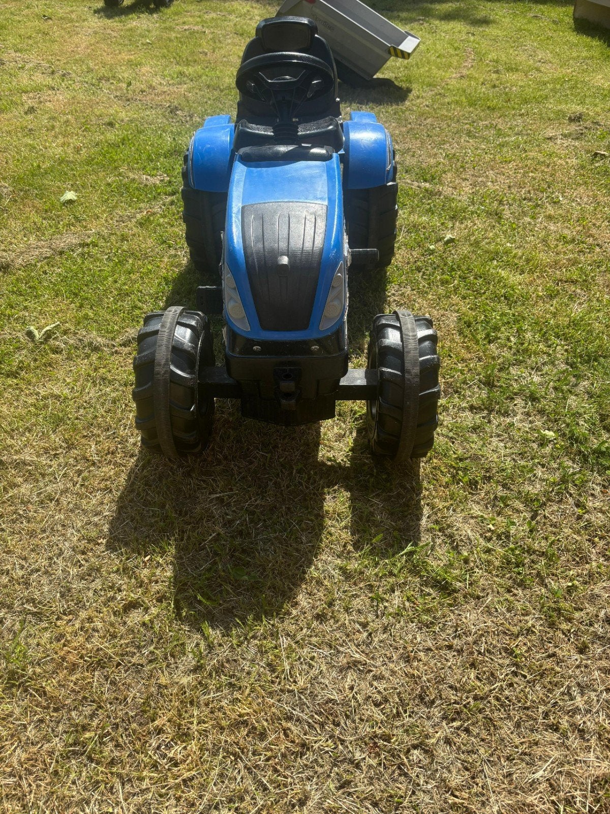 New Holland Trapauto Tractor - Blauw, Ophalen of Verzenden, Gebruikt, Trapvoertuig