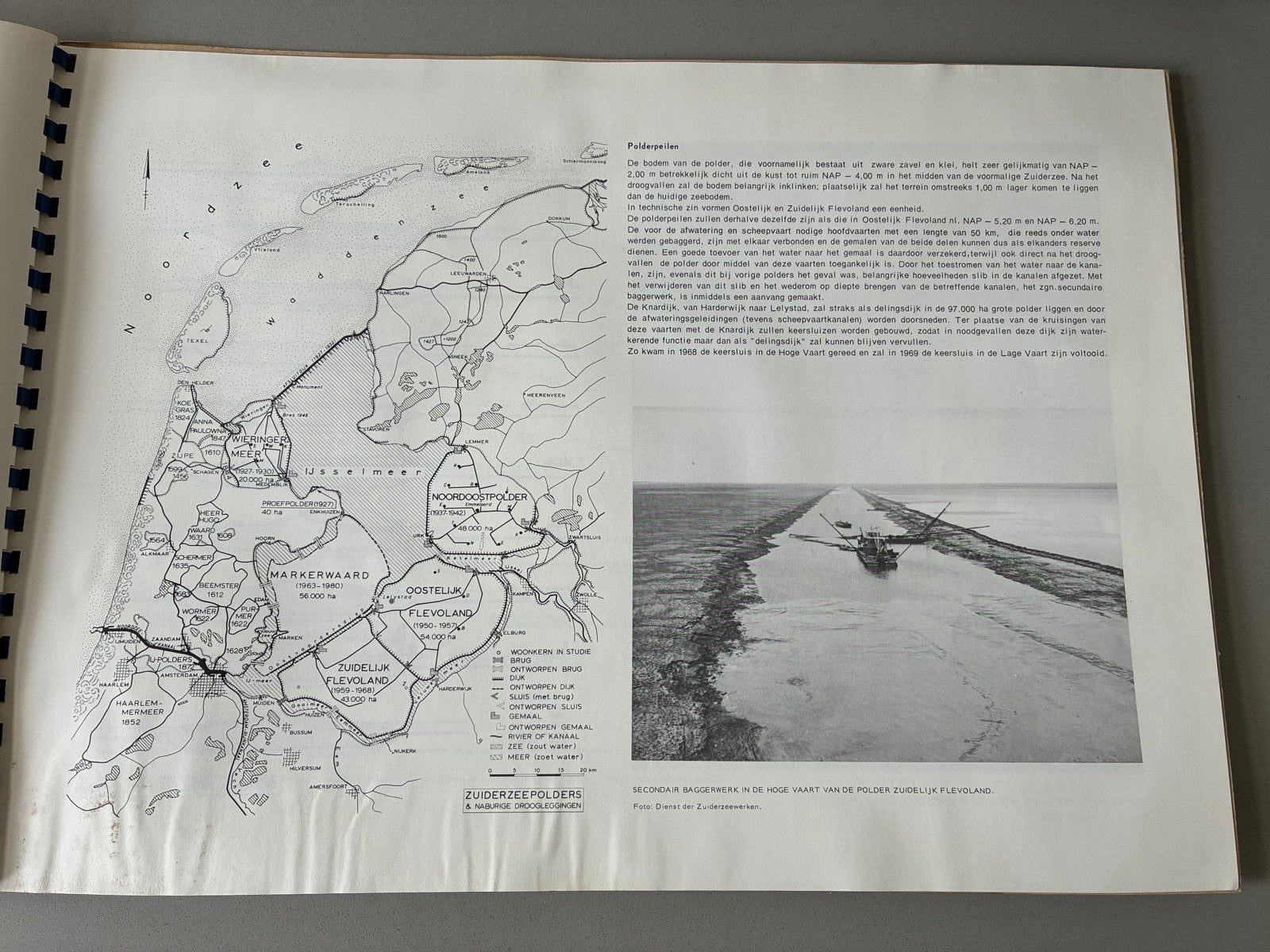 Rijkswaterstaat 1969 Publicatie A3 formaat, Ophalen of Verzenden, Gebruikt