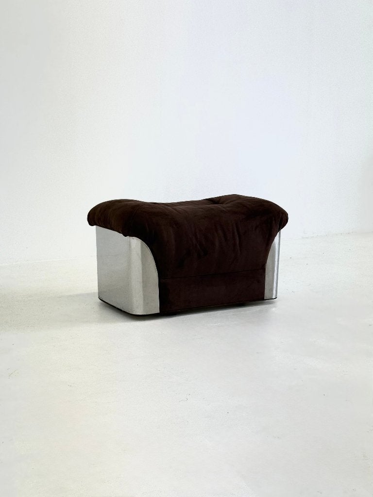 Gian Pietro Arosio Space Age poef, Huis en Inrichting, Ophalen, Metaal, -, -