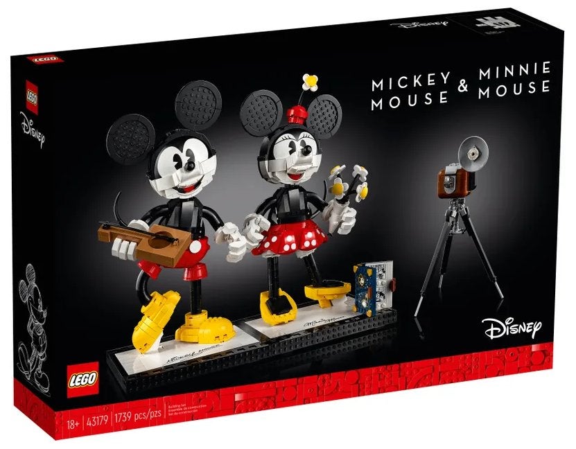 Lego Disney Mickey Mouse & Minnie Mouse (43179), Nieuw, Ophalen of Verzenden, Disney, Complete set