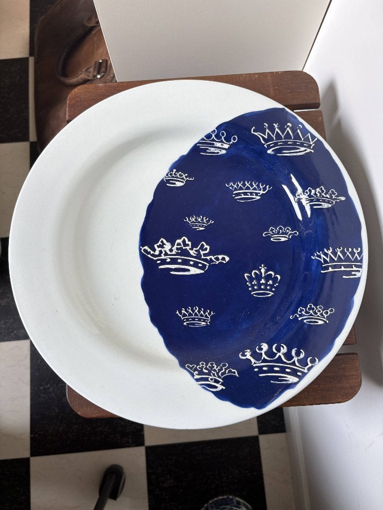 Delfts Blauw gedenkbord PTT Nederland, Ophalen
