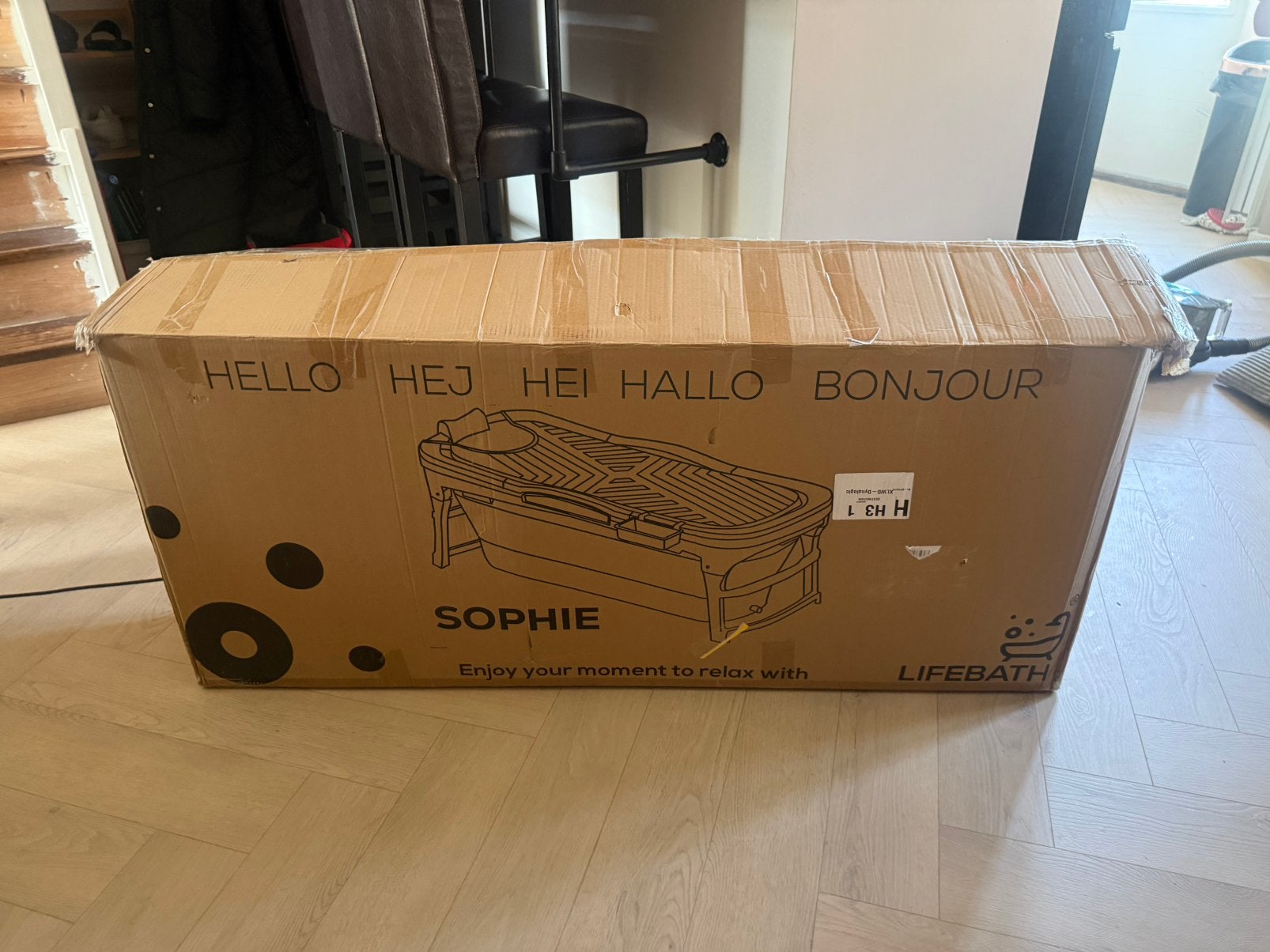 Sophie life bath nieuw in doos, Ophalen, Zo goed als nieuw, 200 cm of meer