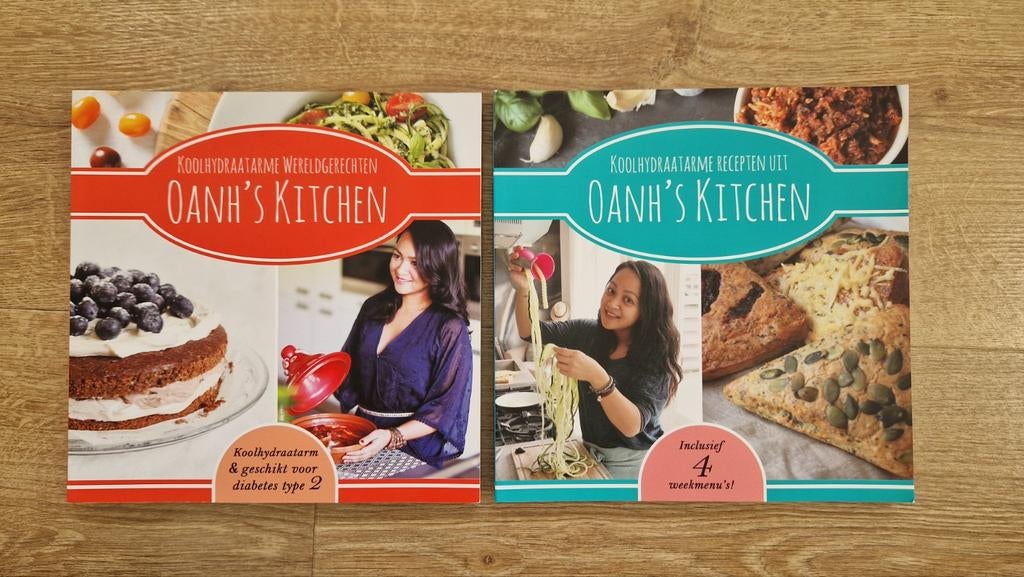 Koolhydraatarme recepten uit Oanh's Kitchen 2x, Boeken, Ophalen of Verzenden, Zo goed als nieuw, Oanh Ha Thi Ngoc