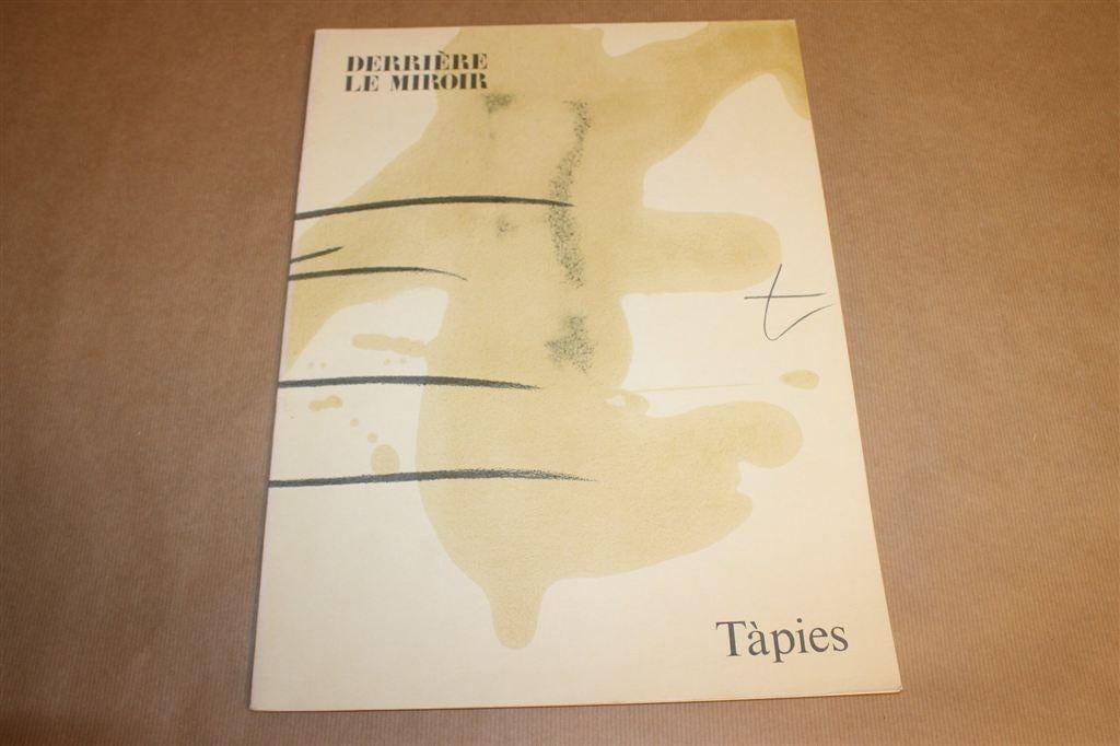 Kunstuitgave Derrière Le Miroir. Tapies. Zeldzaam. 1982., Ophalen of Verzenden, Gelezen