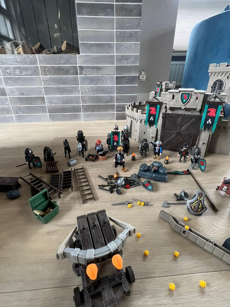 Playmobil kasteel van de valkenridders 4866, Ophalen of Verzenden, Zo goed als nieuw