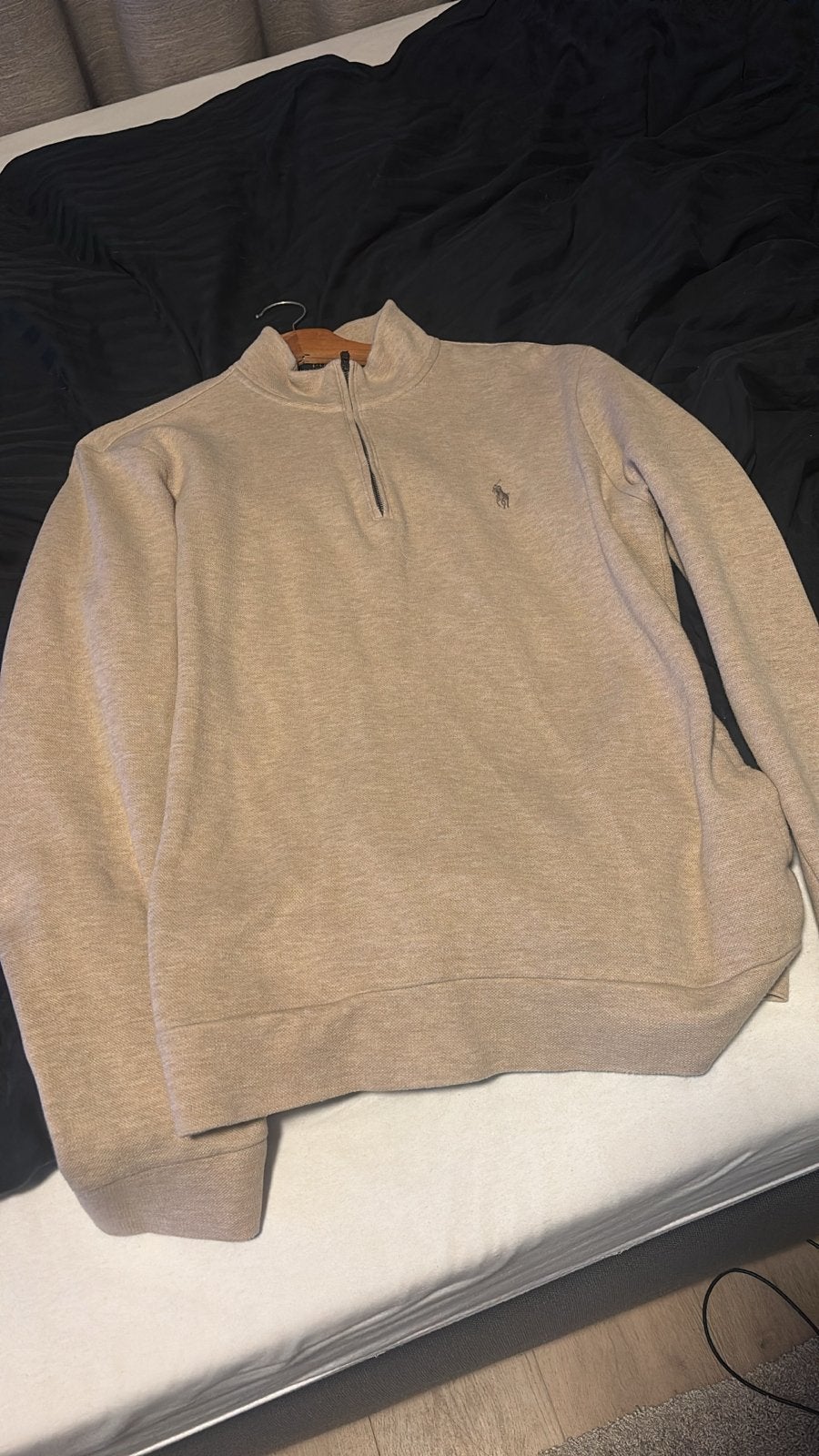 Polo Ralph Lauren sweater beige maat L NIEUWSTAAT!, Ophalen of Verzenden, Zo goed als nieuw, Maat 52/54 (L), Beige