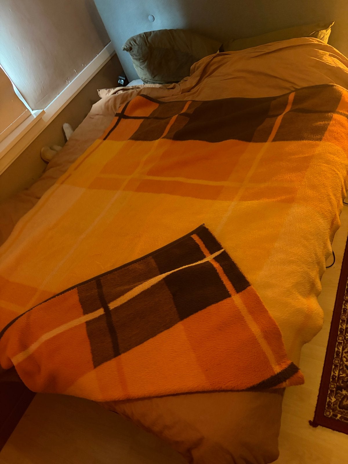 Vintage Hatéma Orion deken 160x200 cm, Ophalen of Verzenden, Gebruikt