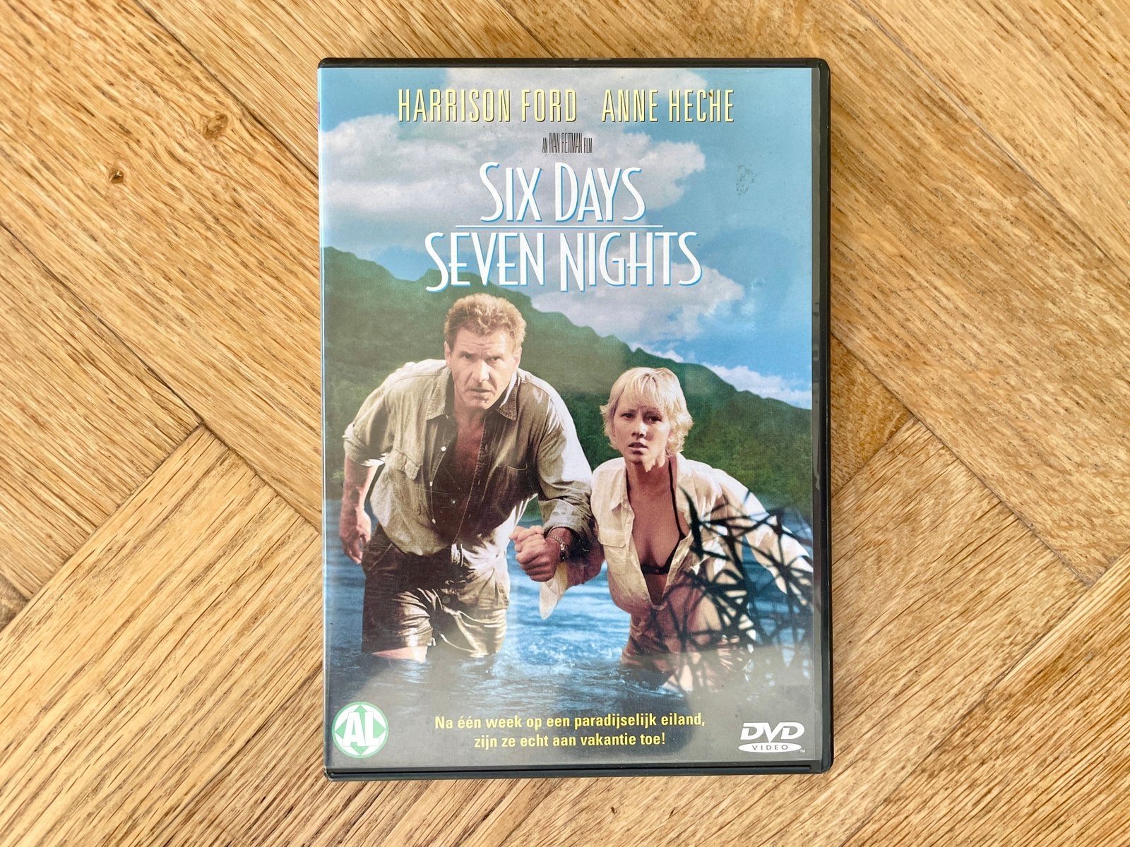 Six Days Seven Nights (1998) op DVD (nette staat, met NL), Engels, Alle leeftijden, Nederlands, Ophalen of Verzenden