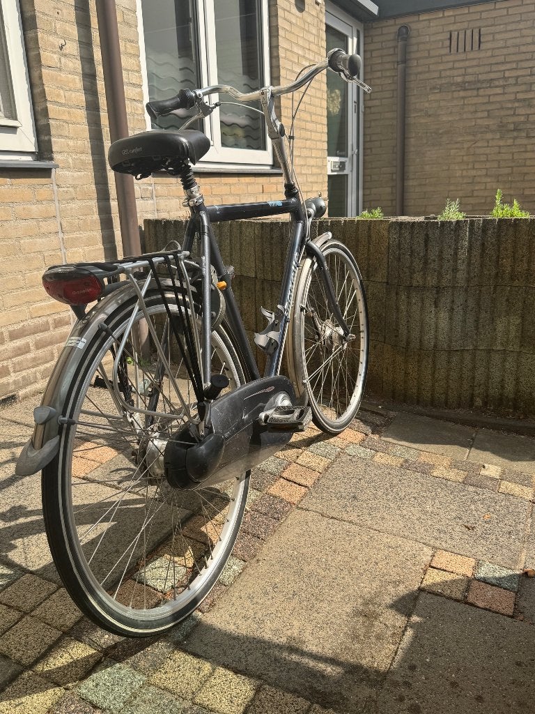 Oersterke Gazelle herenfiets goed onderhouden en is rijklaar, Ophalen, Gebruikt, Versnellingen, Gazelle