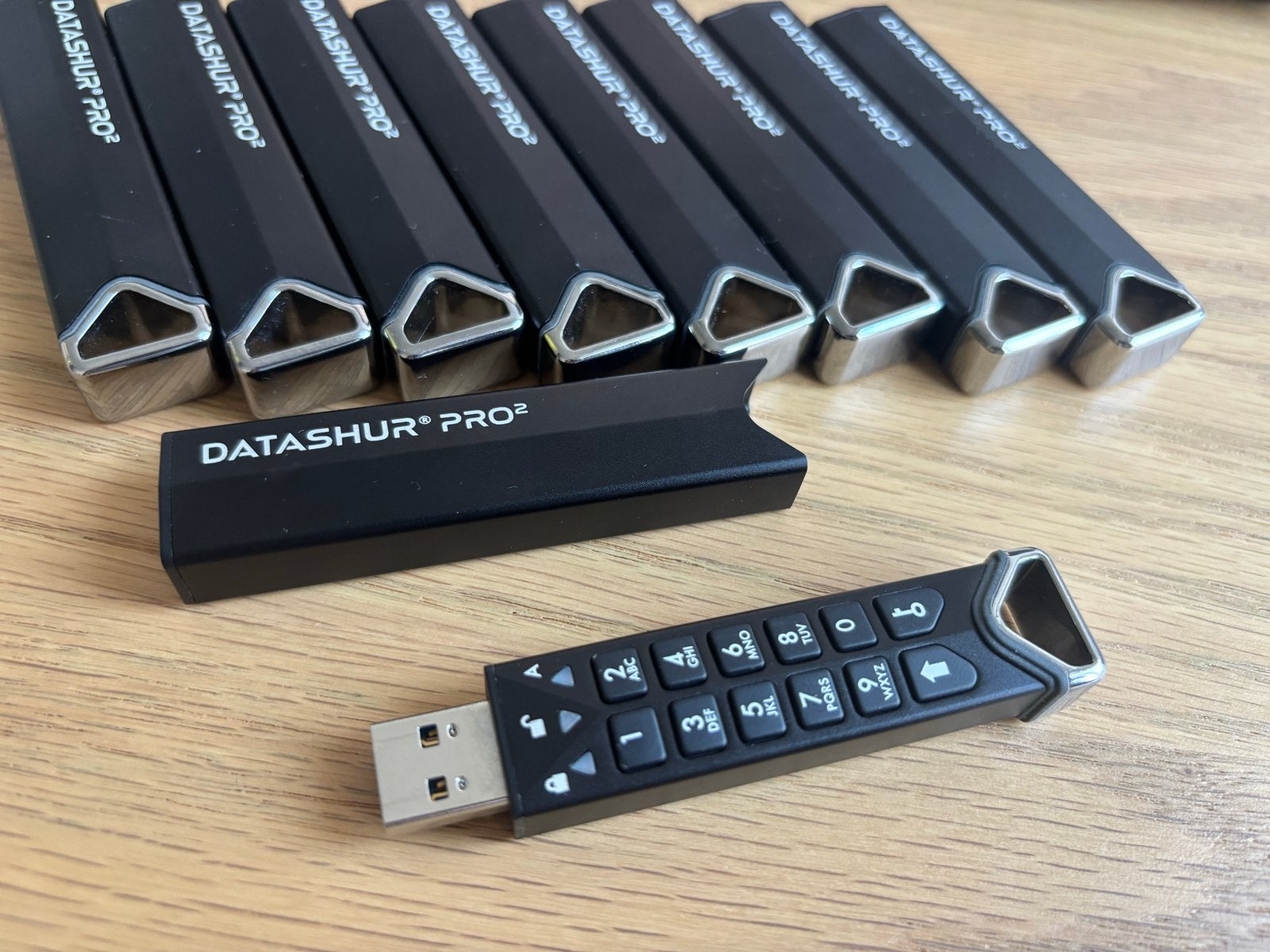 DataShur Pro2 USB-stick met pincode beveiliging, Computers en Software, Ophalen of Verzenden, Nieuw, 128 GB