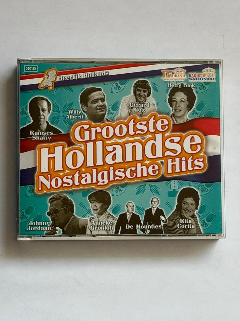 Grootste Hollandse Nostalgische Hits, Cd's en Dvd's, Ophalen of Verzenden, Zo goed als nieuw, Nederlandstalig