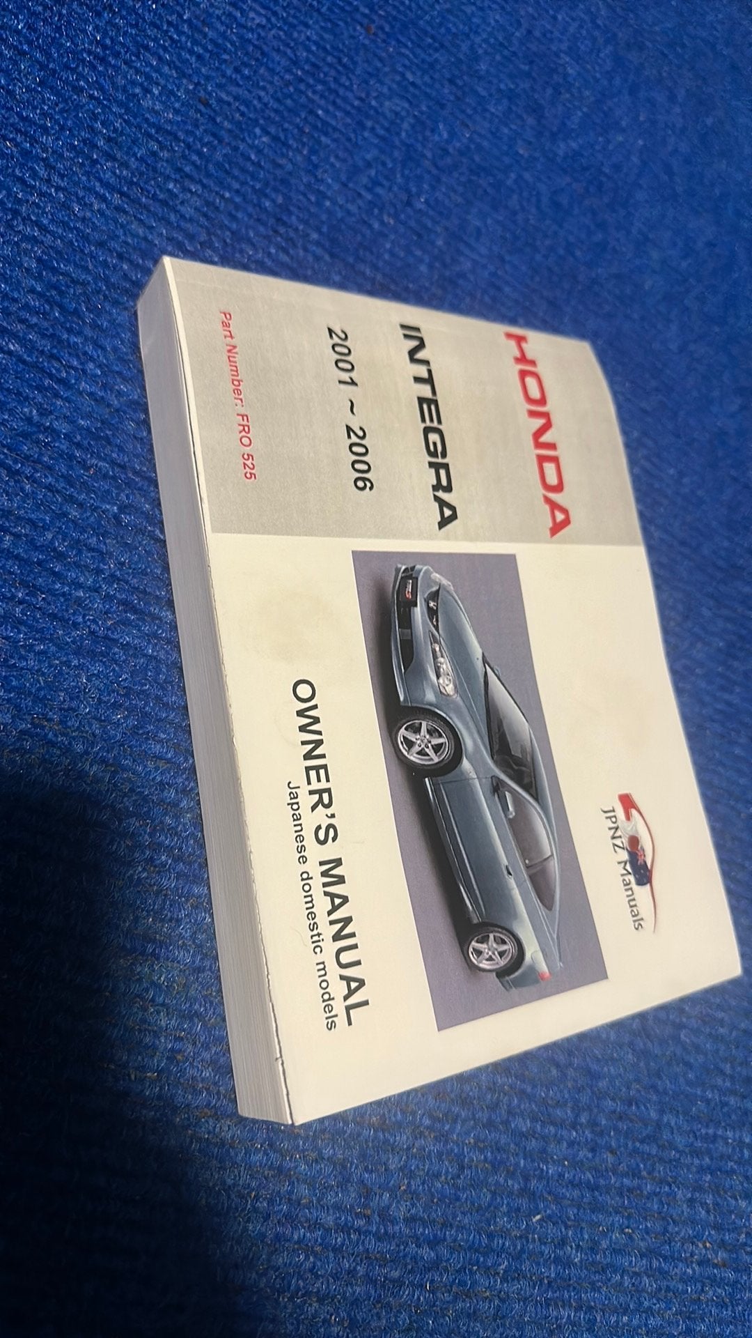 Honda integra dc5 manuel, Ophalen of Verzenden