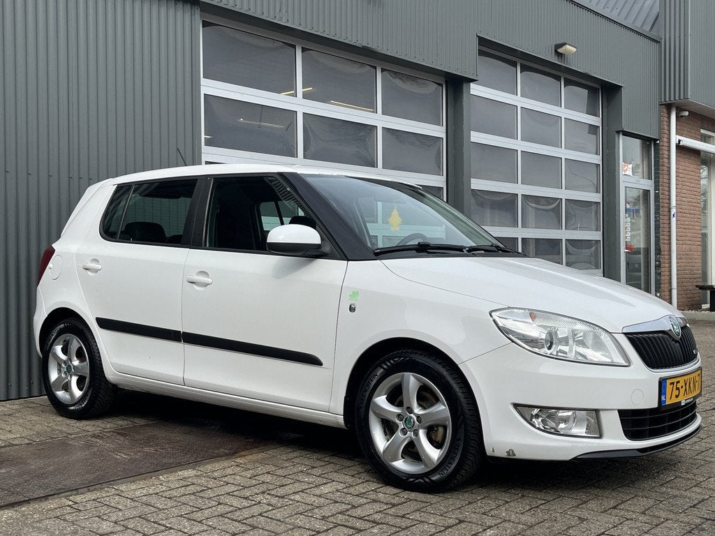 Skoda Fabia 1.2 TDI Greenline Airco Cruise controle Navigati, Auto's, Skoda, Voorwielaandrijving, Euro 5, Stof, Gebruikt