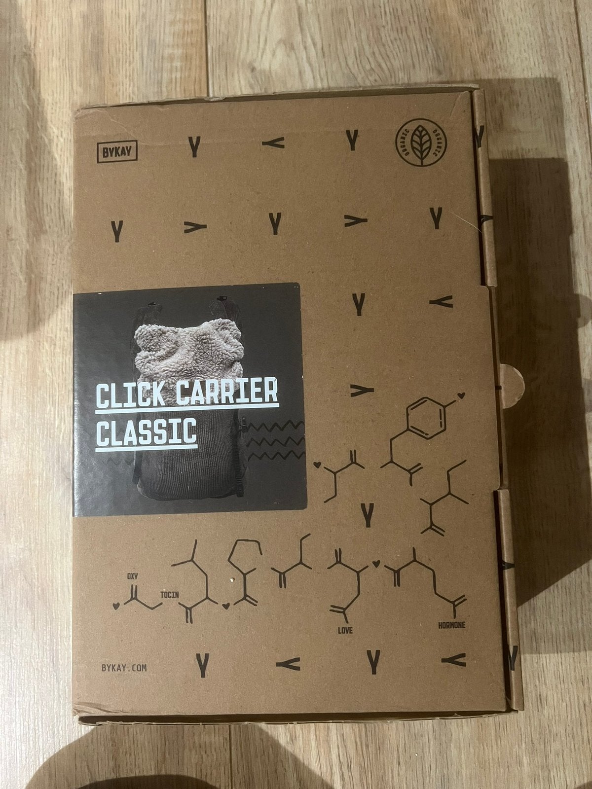 BYKAY Click Carrier Classic Draagzak, Buik of Rug, Nieuw, Draagzak, Ophalen
