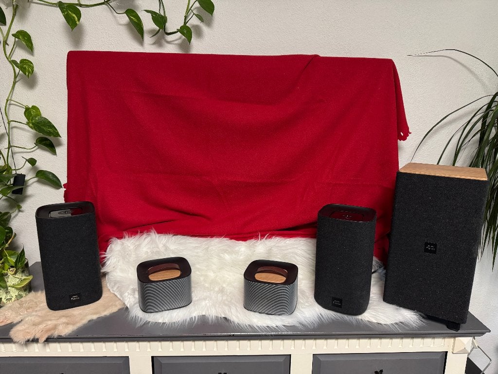 Philips Fidelio E5 Draadloze Home Cinema Surround Sound set, Philips, Gebruikt, 70 watt of meer, Ophalen of Verzenden