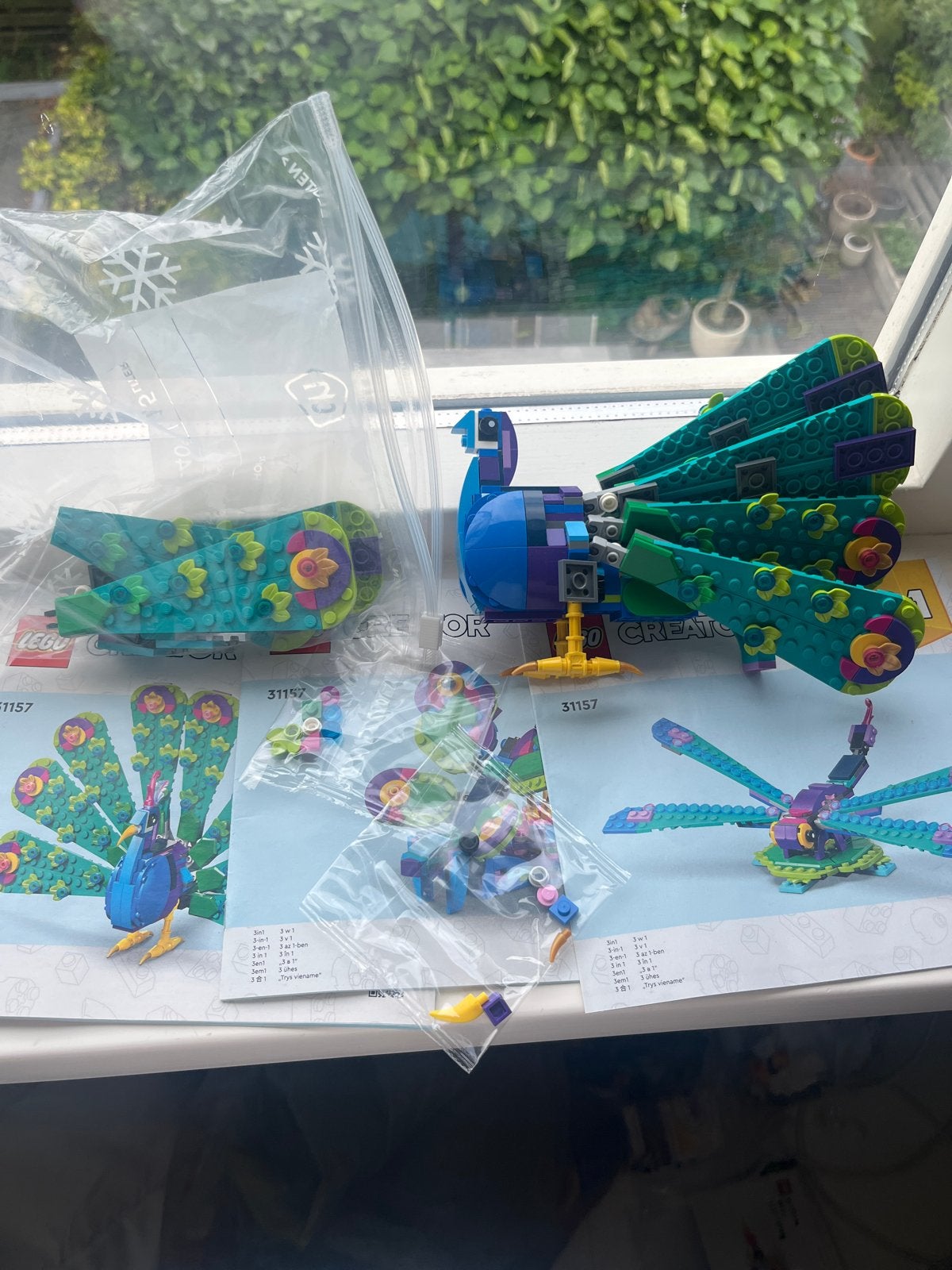 LEGO Creator 31157 Magische Pauw 3-in-1 set, Ophalen, Zo goed als nieuw, Overige merken