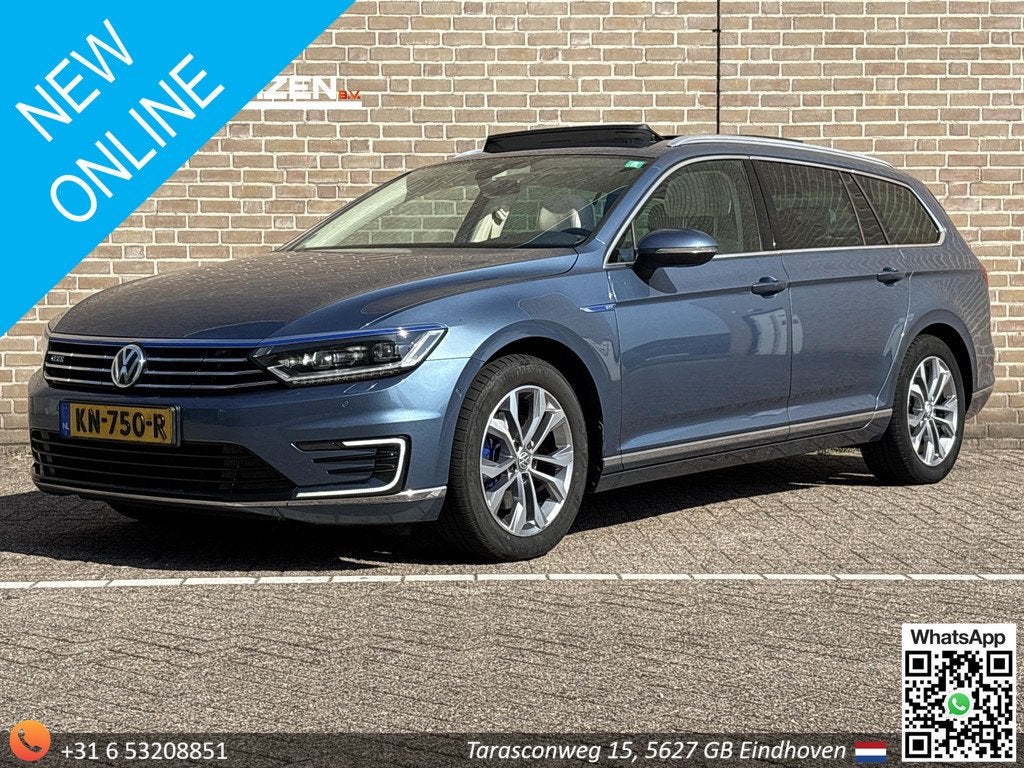 Volkswagen Passat Variant 1.4 TSI GTE Highline | Leder | Pan, Auto's, Volkswagen, Bedrijf, Te koop, Passat, ABS, Achteruitrijcamera