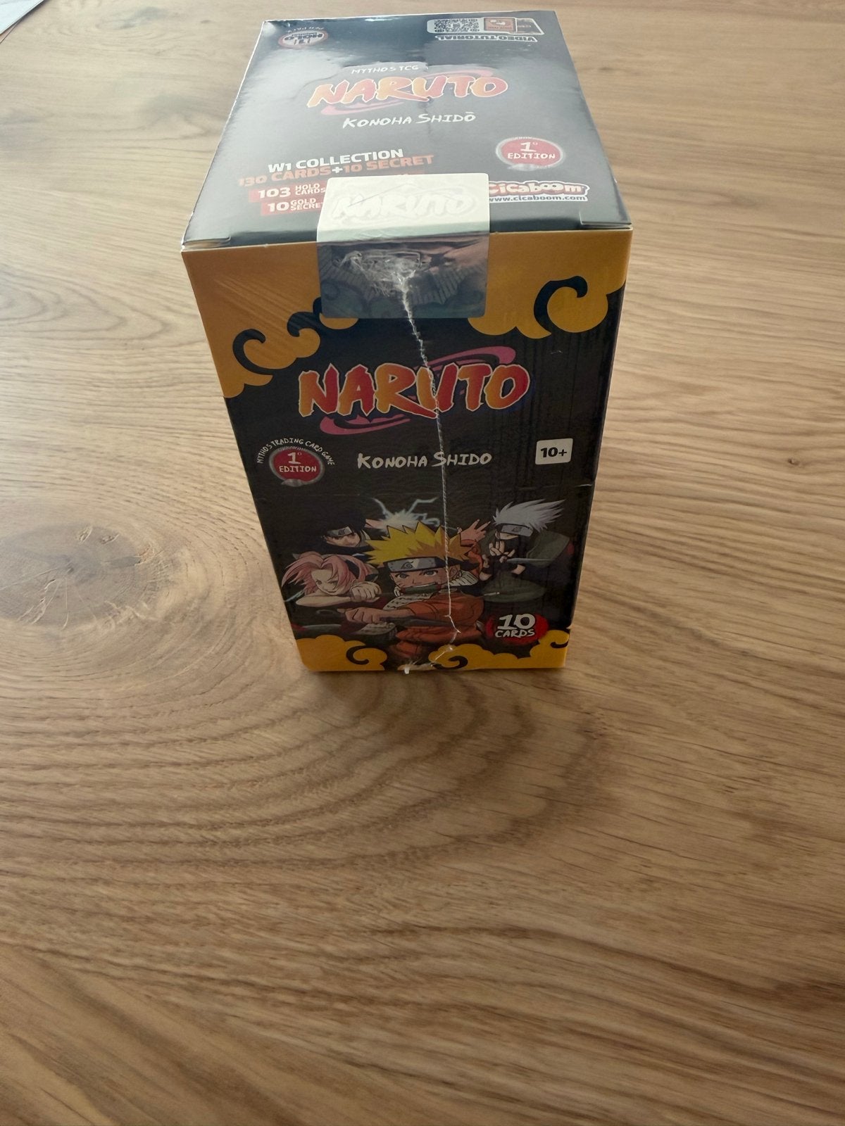 Naruto Mythos Booster Box 1st Edition - Konoha Shido, Ophalen of Verzenden, Nieuw, Boosterbox