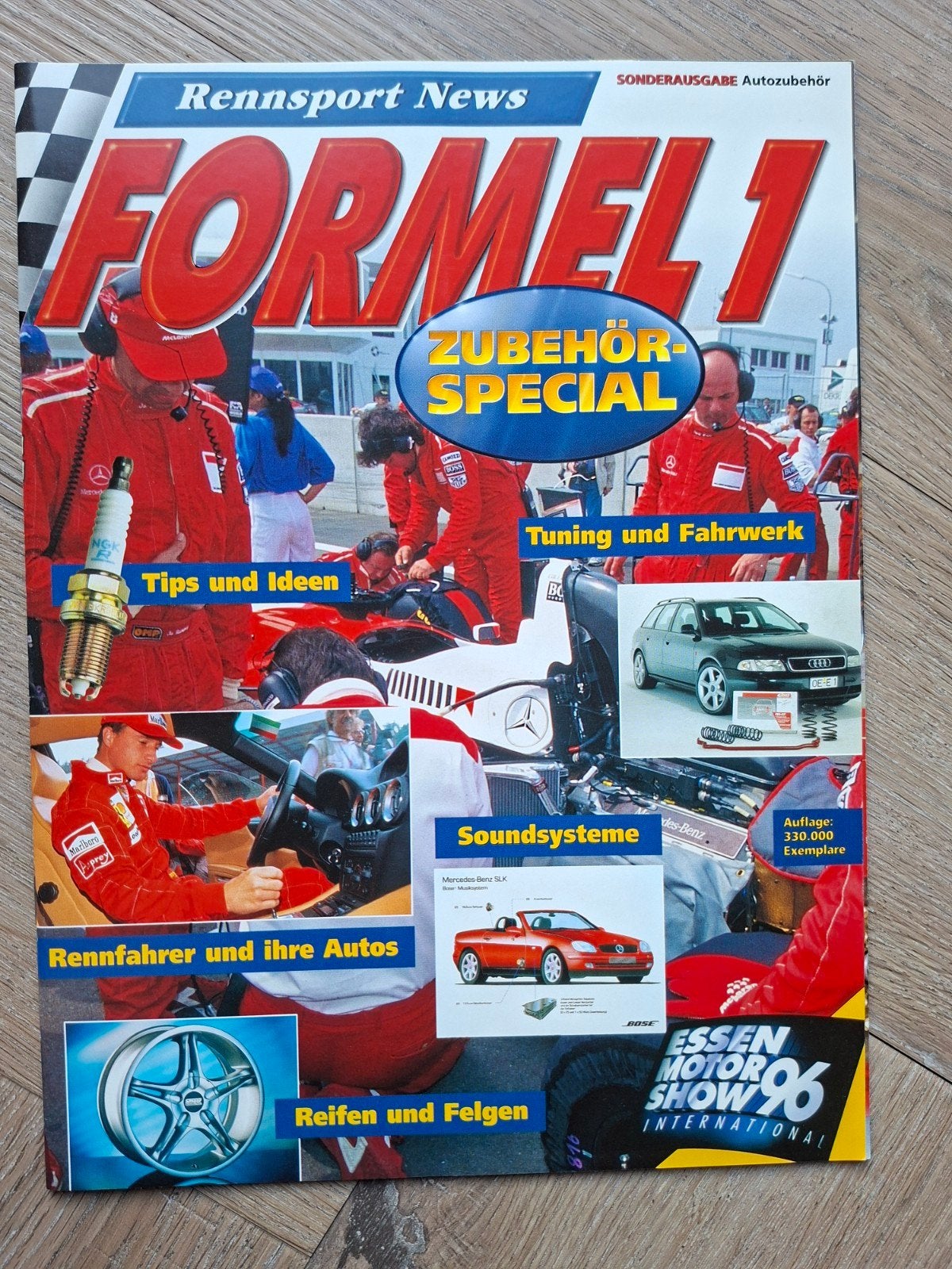 Rennsport News Formel 1 Zubehör Special Magazine, Ophalen of Verzenden