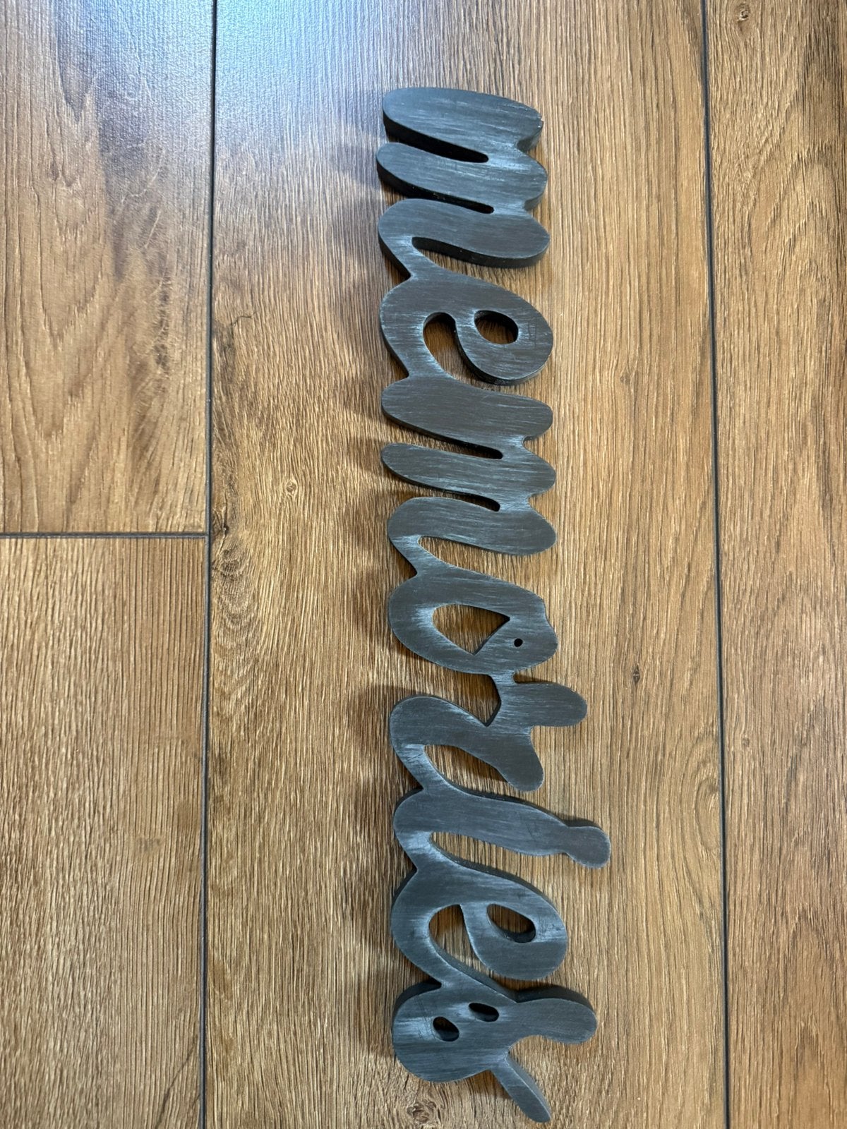 Decoratie woord Memories, Ophalen of Verzenden, Overige typen