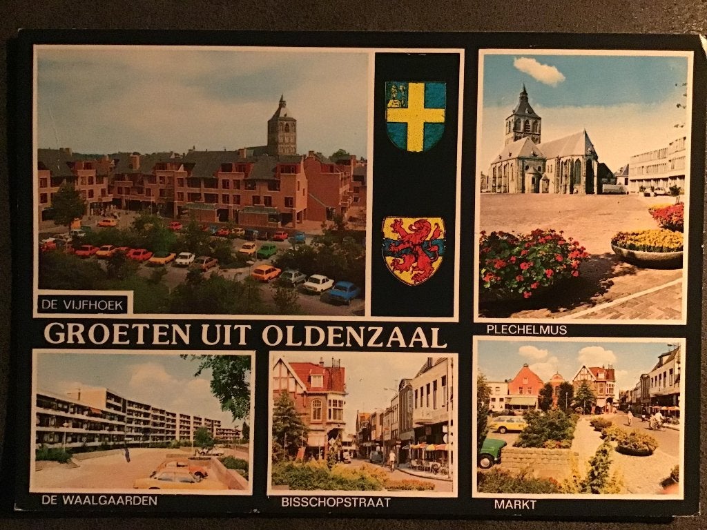 Oldenzaal Groeten uit 1990, Verzenden, 1980 tot heden, Gelopen, Overijssel