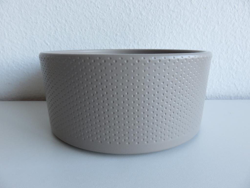 mica lage ronde bloempot, schaal Bowl Era Steingrau (taupe), Rond, Binnen, Ophalen of Verzenden, Zo goed als nieuw
