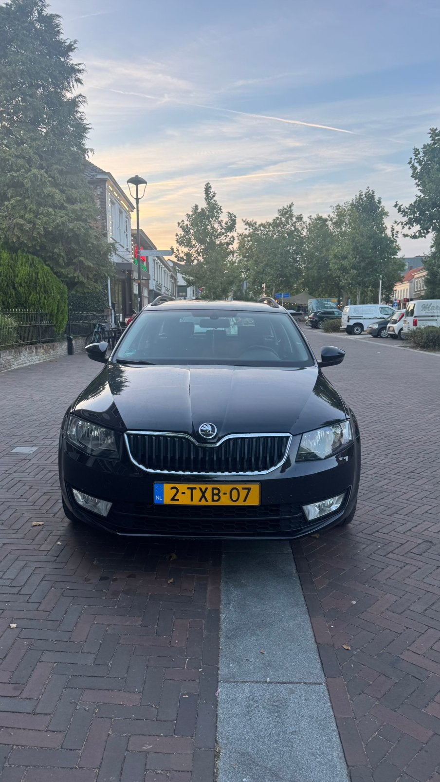 Škoda Octavia 1.2 TSI DSG | Nieuwe ketting | Camera, Auto's, Skoda, Beige, 4 cilinders, Zwart, Origineel Nederlands