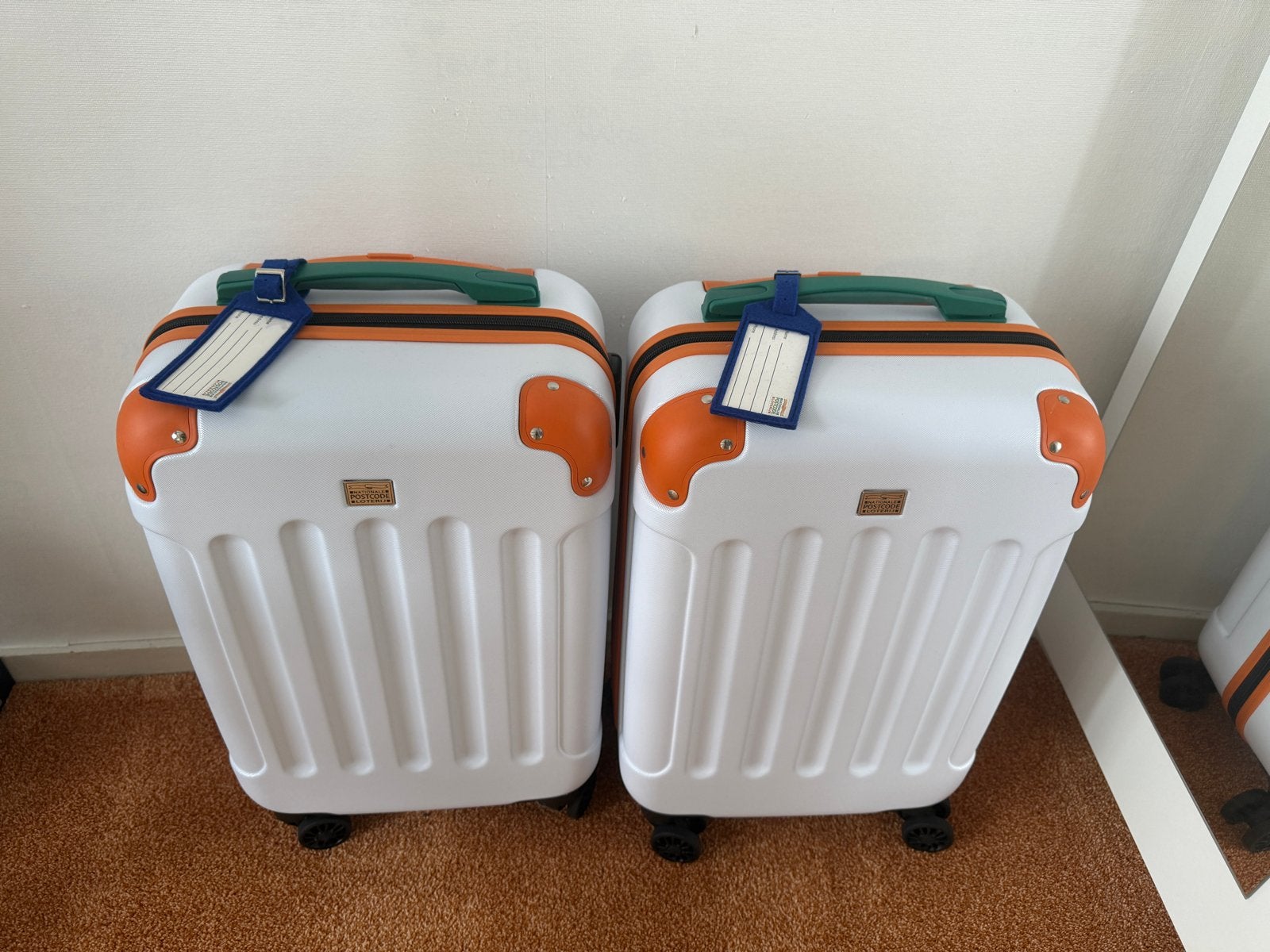 2 Nieuwe Prinses Cabin Cases - Ideaal voor handbagage, Hard kunststof, Nieuw, Minder dan 50 cm, Ophalen of Verzenden