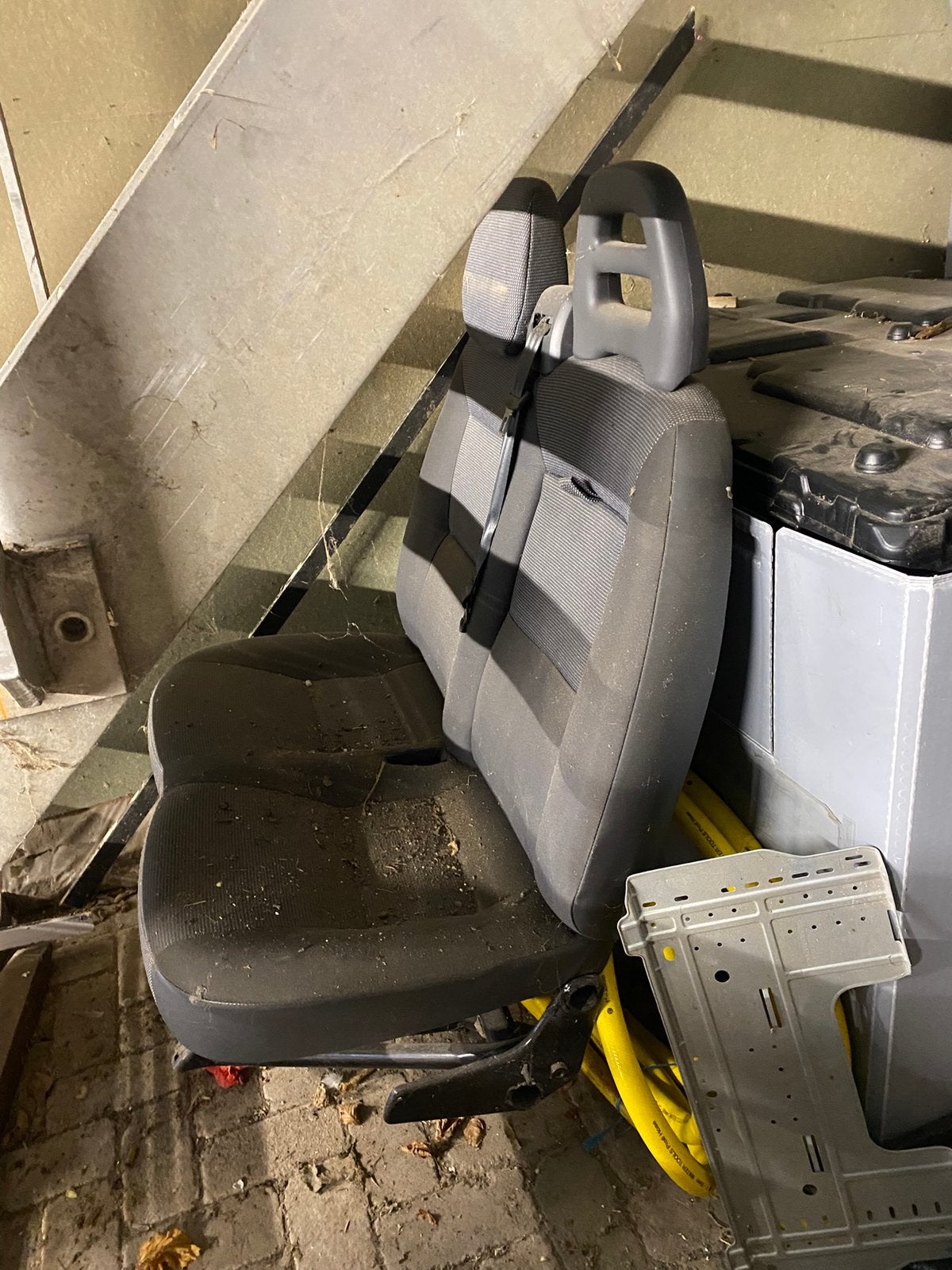 2 zits bankje Peugeot Boxer ducato en Citroën Jumper, Ophalen of Verzenden, Gebruikt, Citroën