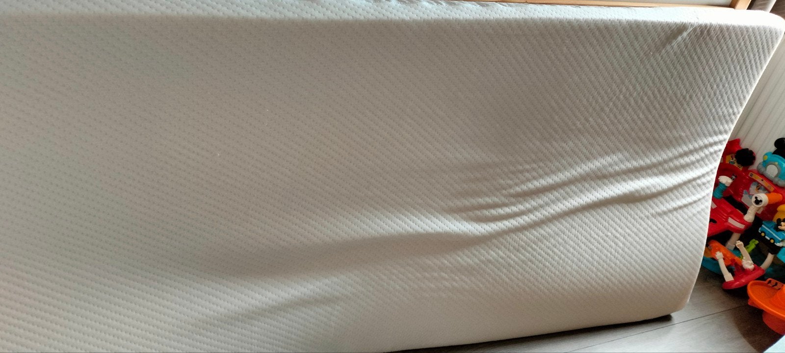 Topper matras - Zo goed als nieuw 200x90 cm, Ophalen, Zo goed als nieuw, Tweepersoons, Matras