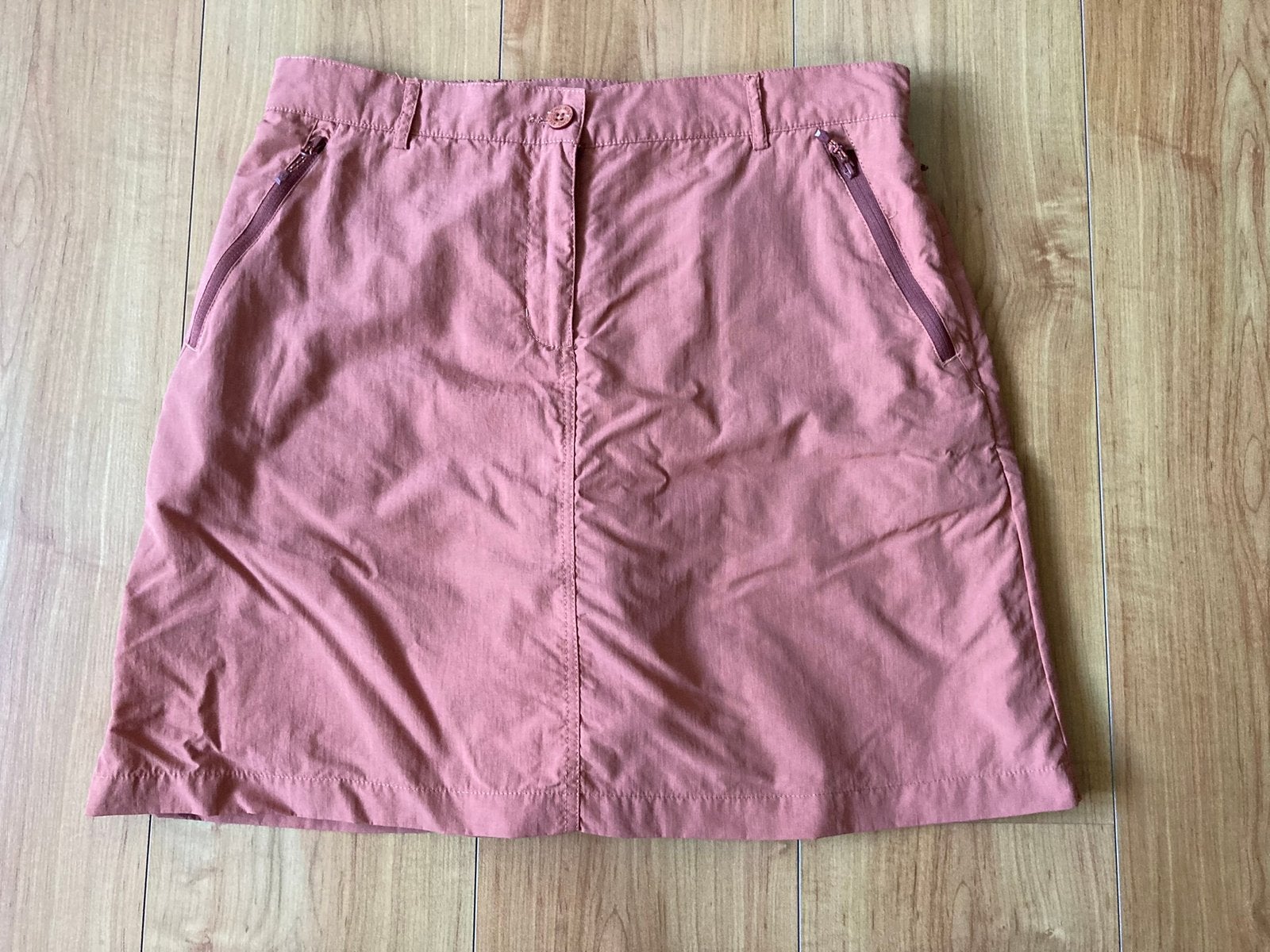 Ayacucho travel skort mt 40 zandbruin, Ophalen of Verzenden, Zo goed als nieuw, Maat 38/40 (M), Boven de knie