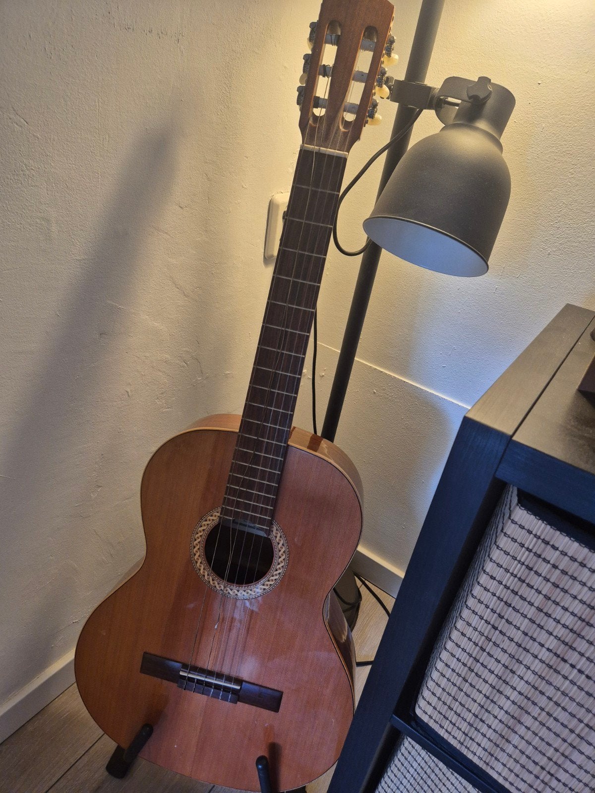 Mooie akoestische gitaar, Ophalen, Gebruikt, Klassieke of Spaanse gitaar