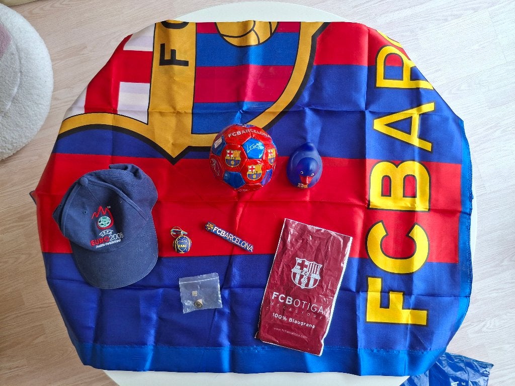Barcelona voetbalclub, Ophalen of Verzenden, Zo goed als nieuw, Buitenlandse clubs, Overige typen