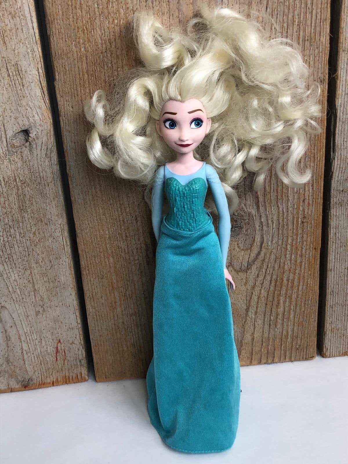 Disney Frozen Prinses Elza, Ophalen of Verzenden, Zo goed als nieuw, Barbie
