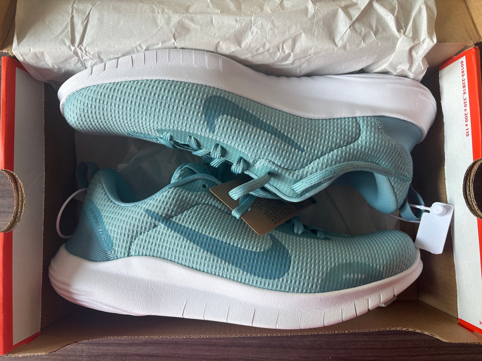 Nike Flex Experience Run 12 Heren Sneakers Maat 42, Ophalen of Verzenden, Nieuw, Blauw, Sneakers of Gympen