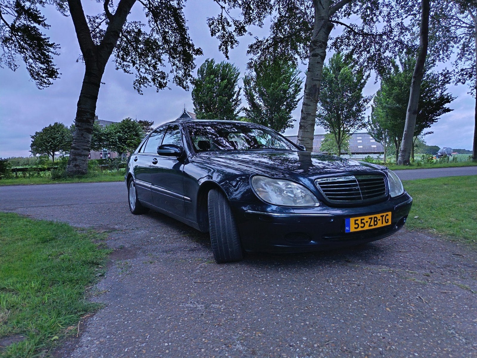 Mercedes-Benz S-Klasse 5.8 S600 Lang AUT 2000 Zwart, Automaat, 5786 cc, Zwart, Zwart