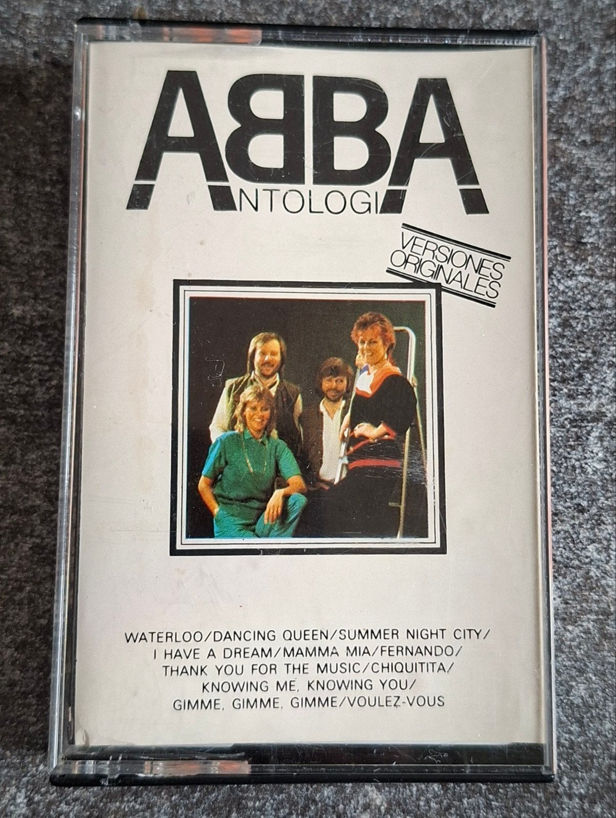 Cassettebandje ABBA- Antologi (uit Spanje ) 1982, Ophalen of Verzenden, Gebruikt, Pop, 1 bandje
