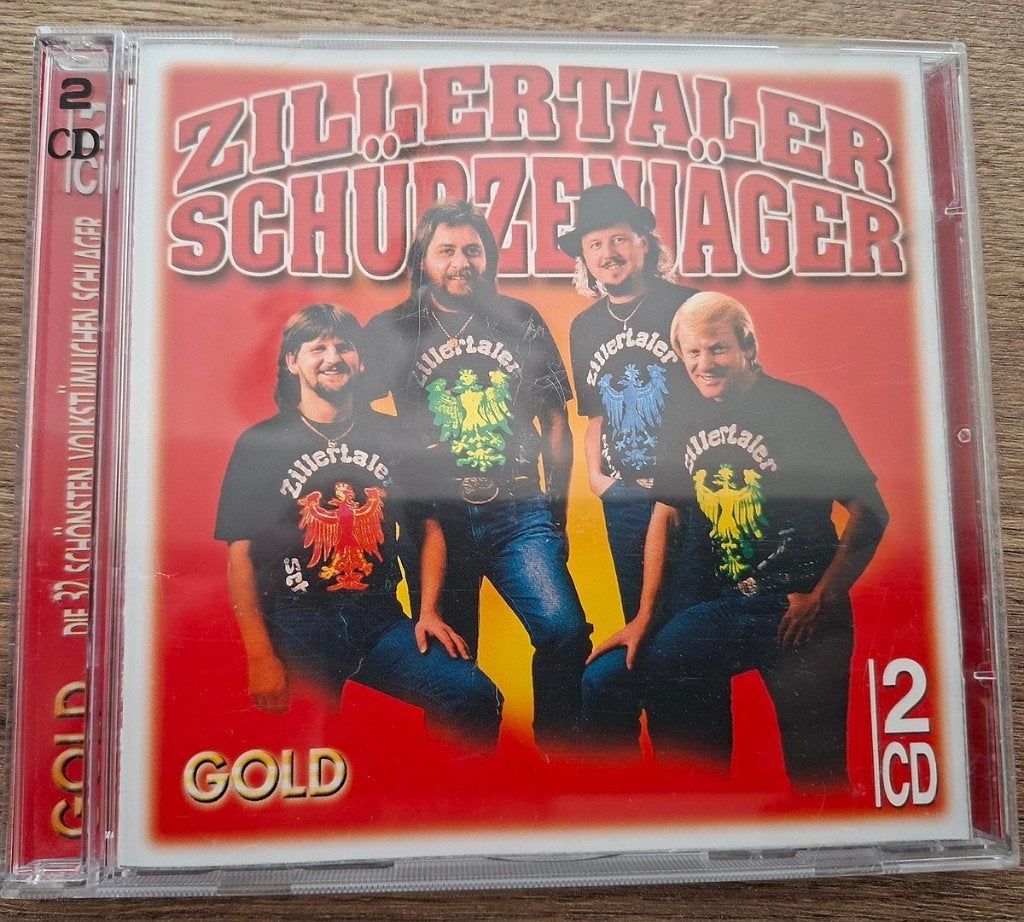 2 cd ZIllertaler Schurzenjager  Gold, Ophalen, Gebruikt