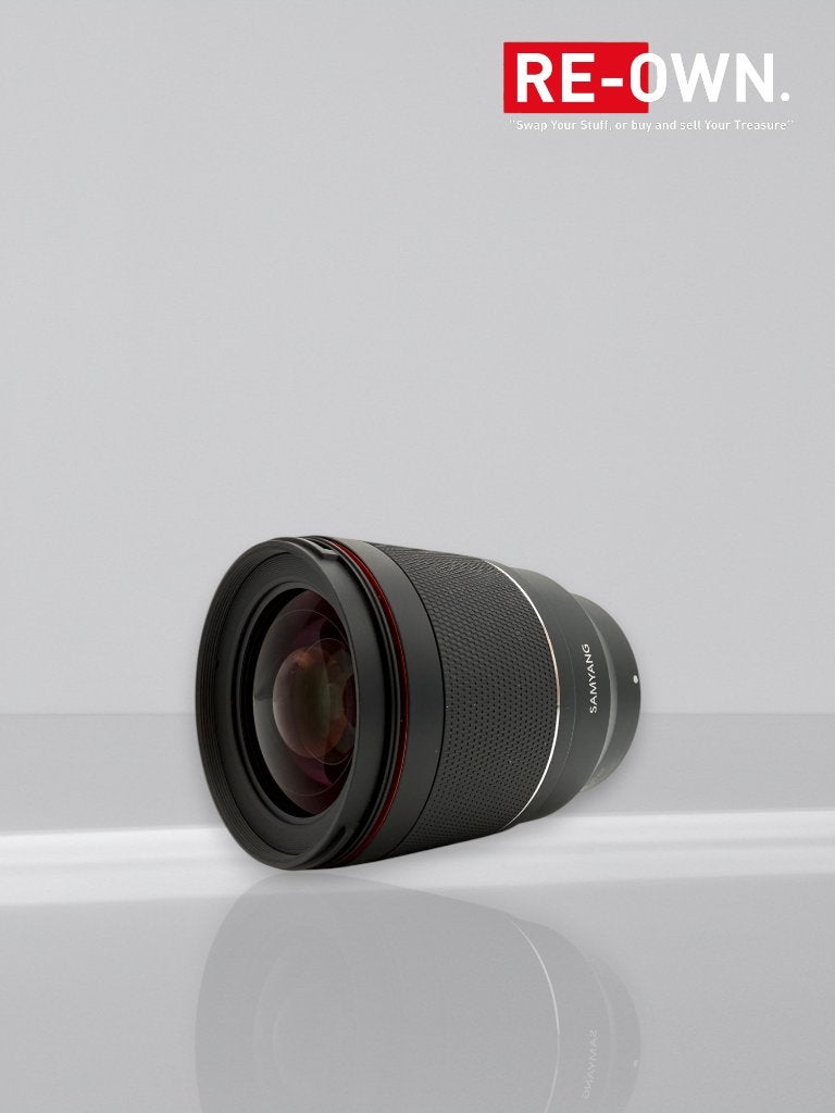 Samyang AF 35mm f/1.4 P Sony FE mount (nieuwstaat + bon), Audio, Tv en Foto, Fotografie | Lenzen en Objectieven, Sony E-mount
