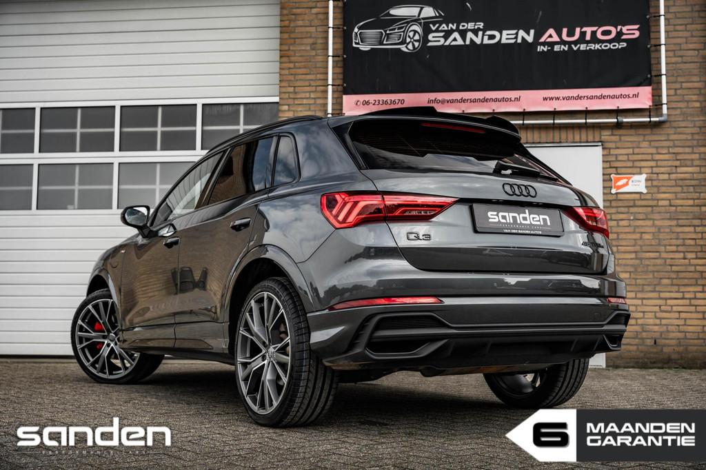 Audi Q3 45 TFSIe S edition|BTW|245pk|Pano|SLine|Leder|Memory, Hybride Elektrisch/Benzine, SUV of Terreinwagen, Zilver of Grijs