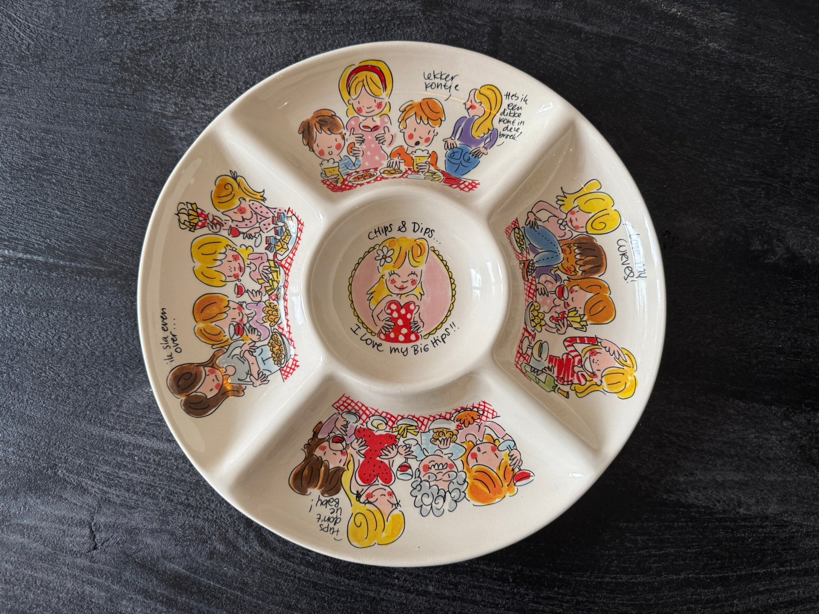 Blond Amsterdam Chips & Dips schaal – nieuw, Ophalen, Nieuw, Aardewerk, Schaal of Schalen