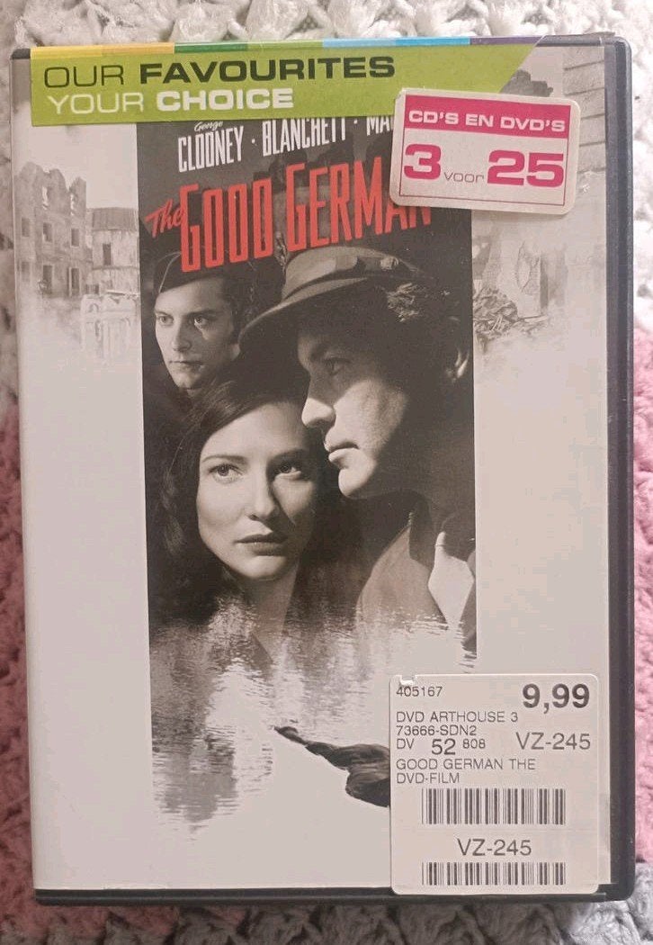 The Good German DVD - George Clooney, Cate Blanchett, Ophalen of Verzenden, Spaans, Vanaf 12 jaar, Gebruikt