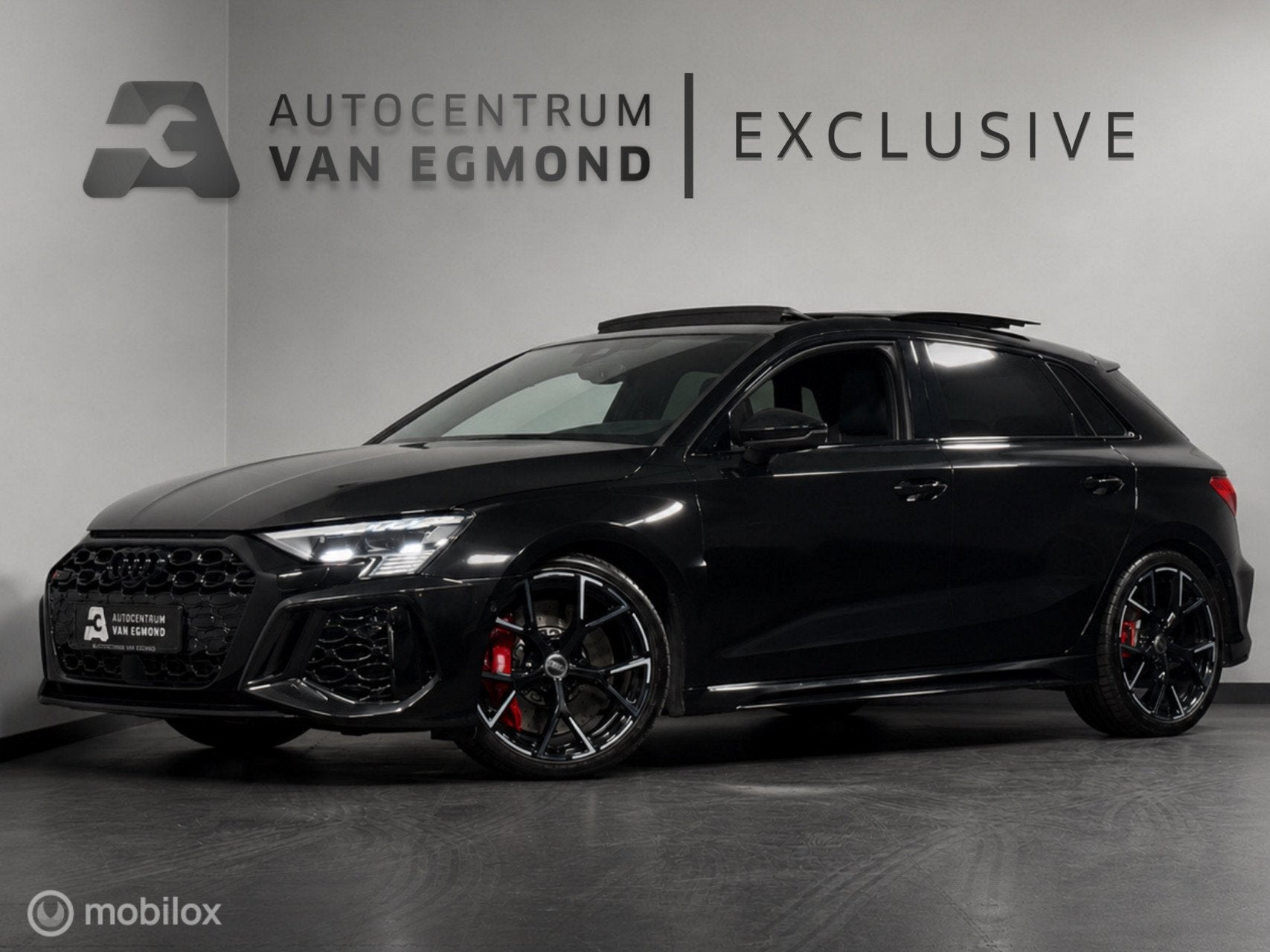 Audi RS3 SPORTBACK 2.5 TFSI QUATTRO | PANO | B&O | HUD | VOL, Auto's, Zwart, RS3, Met garantie (alle), Zwart