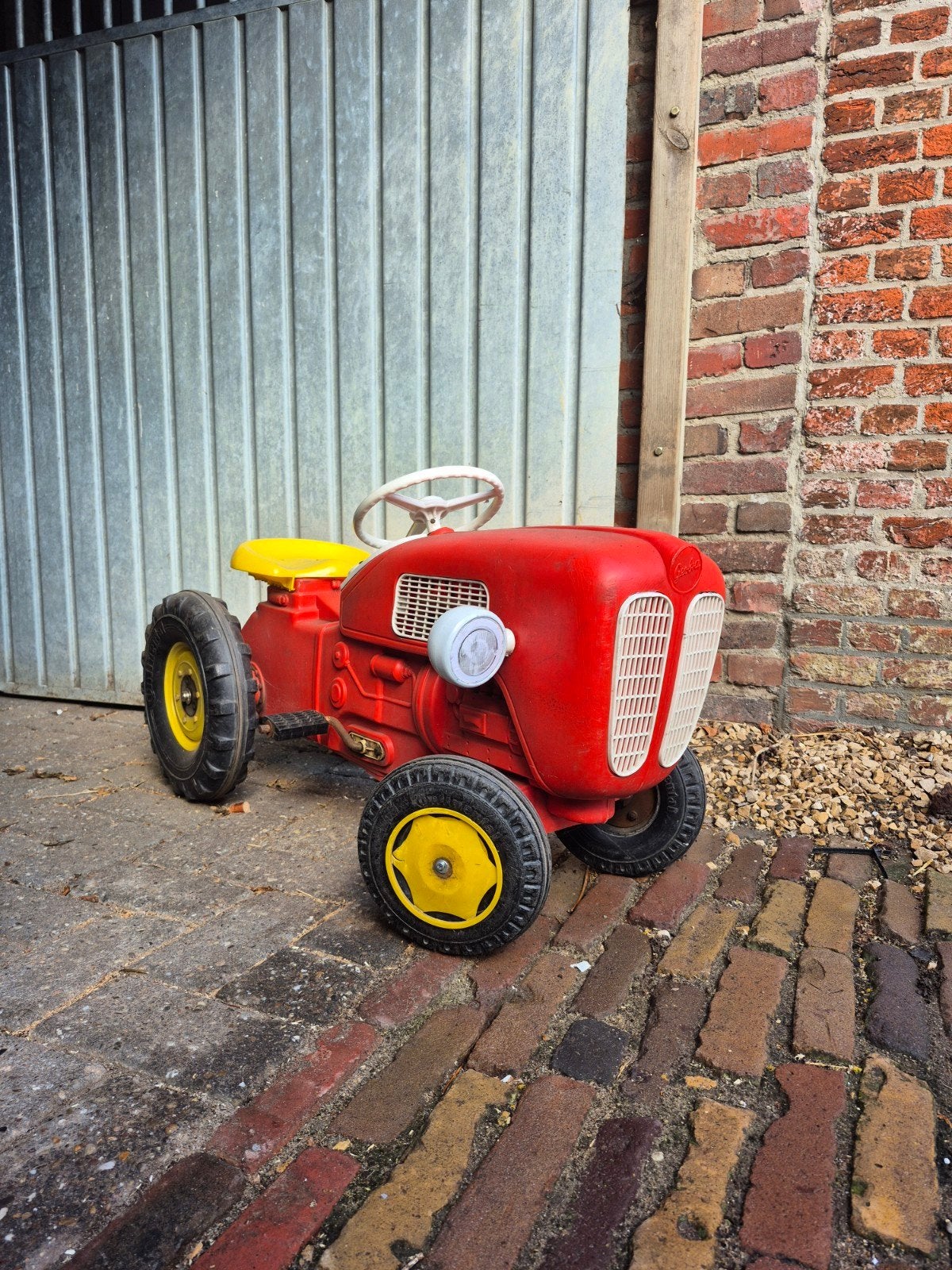 geobra traptractor, Kinderen en Baby's, Speelgoed | Buiten | Voertuigen en Loopfietsen, Ophalen of Verzenden, Overige typen