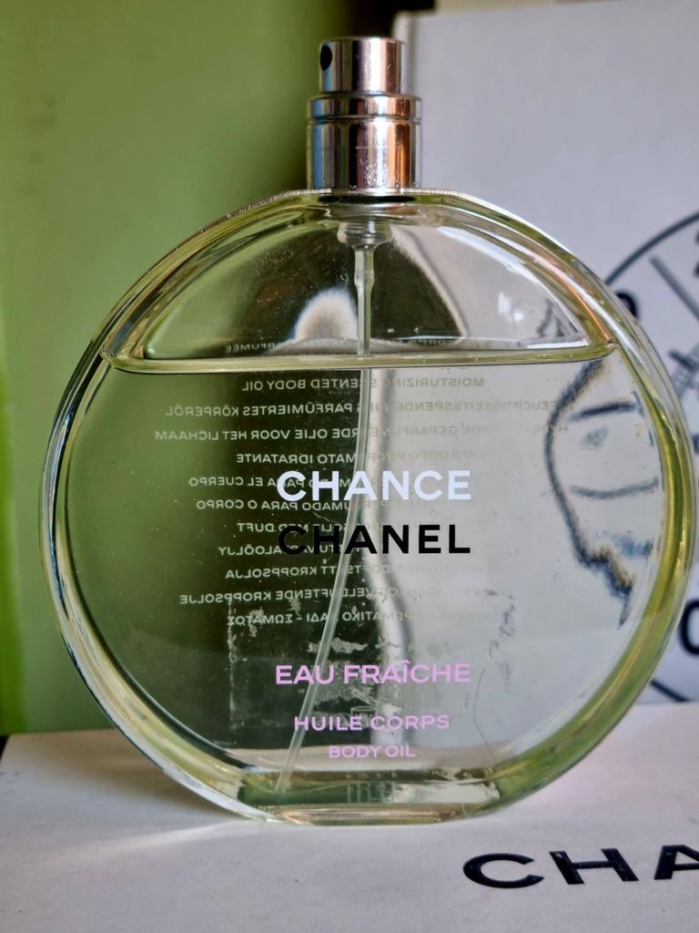 Chanel Chance Eau Fraîche Body Oil, Sieraden, Tassen en Uiterlijk, Uiterlijk | Parfum, Ophalen of Verzenden