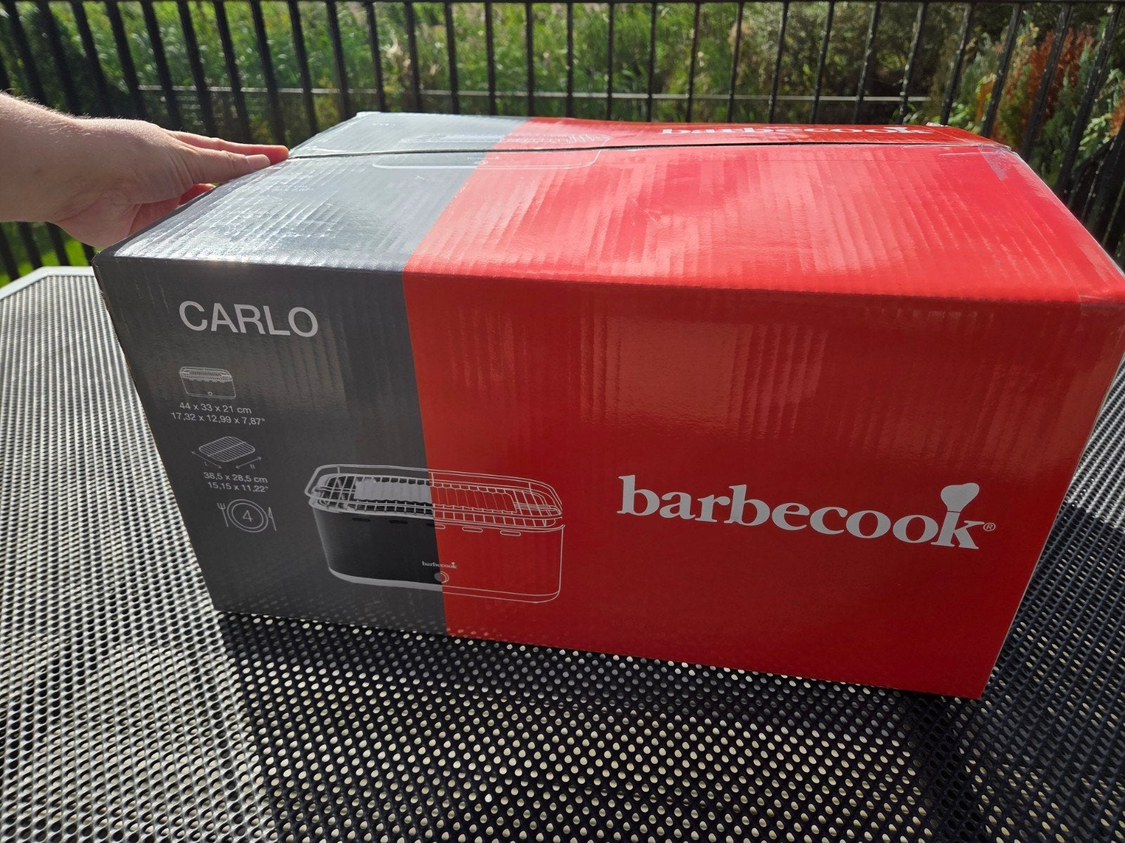 Barbecook Carlo Draagbare Houtskoolbarbecue - Nieuw in doo