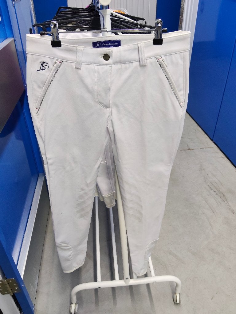 Rijbroek Anna Scarpati wit NL36, Ophalen of Verzenden, Nieuw, Dressuur, Onderkleding
